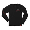 Nate Diaz World Tour UFC 279 Long Sleeve Tri-Blend Tee [BLACK] LIMITED EDITION - Represent Ltd.™