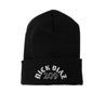 Nick Diaz Monotone 266 Patch Cuff Beanie [BLACK] OFFICIAL UFC 266 FIGHT CAPSULE - Represent Ltd.™