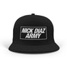 Nick Diaz Army 266 Embroidered Classic Snapback [BLACK X WHITE] OFFICIAL UFC 266 209 FIGHT CAMP EDITION - Represent Ltd.™