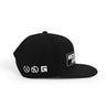 Nick Diaz Army 266 Embroidered Classic Snapback [BLACK X WHITE] OFFICIAL UFC 266 209 FIGHT CAMP EDITION - Represent Ltd.™