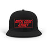 Nick Diaz Army 266 Embroidered Classic Snapback [BLACK X RED] OFFICIAL UFC 266 209 FIGHT CAMP EDITION - Represent Ltd.™