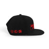 Nick Diaz Army 266 Embroidered Classic Snapback [BLACK X RED] OFFICIAL UFC 266 209 FIGHT CAMP EDITION - Represent Ltd.™