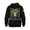 Nick Diaz WAR TIME GENERAL 266 Patch Premium Hoodie [BLACK] OFFICIAL UFC 266 FIGHT CAPSULE - Represent Ltd.™