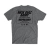 Nick Diaz 266 Fight Camp Signature Tee [HEATHER GRAY] OFFICIAL UFC 266 209 FIGHT CAMP EDITION - Represent Ltd.™