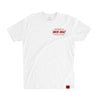 Nick Diaz 266 Fight Camp Signature Tee [WHITE X RED] OFFICIAL UFC 266 209 FIGHT CAMP EDITION - Represent Ltd.™