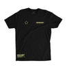 Nick Diaz WAR TIME GENERAL 266 Patch Signature Fight Tee [BLACK] OFFICIAL UFC 266 FIGHT CAPSULE - Represent Ltd.™