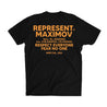 Nick Maximov 2/5 Fight Capsule CLEAN Signature Tee [BLACK] MAXIMOV LIMITED EDITION - Represent Ltd.™