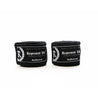 Original Classic Gang Pair of Hand Wraps 180" [BLACK X WHITE] ALL-NEW UPGRADED QUALITY - Represent Ltd.™