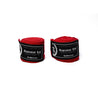Original Classic Gang Pair of Hand Wraps 180" [RED X BLACK] ALL-NEW UPGRADED QUALITY - Represent Ltd.™