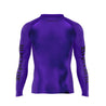 Black Gang Jiu Jitsu Rash Guard Long Sleeve [PURPLE] - Represent Ltd.™