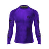 Black Gang Jiu Jitsu Rash Guard Long Sleeve [PURPLE] - Represent Ltd.™