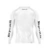 Black Gang Jiu Jitsu Rash Guard Long Sleeve [WHITE X BLACK] - Represent Ltd.™