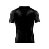 Black Gang Jiu Jitsu Rash Guard Short Sleeve [BLACKED OUT] - Represent Ltd.™