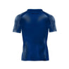 Black Gang Jiu Jitsu Rash Guard Short Sleeve [BLUE] - Represent Ltd.™