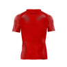 Black Gang Jiu Jitsu Rash Guard Short Sleeve [RED X BLACK] - Represent Ltd.™