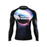 Combat Jiu Jitsu Worlds Rash Guard Long Sleeve [BLACK] LIMITED EDITION - Represent Ltd.™