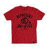 Represent X NDA X Game Up Jiu Jitsu Signature Tee [RED] - Represent Ltd.™
